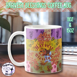 Mug Bénédiction de la récolte Fruit Vintage d'automne