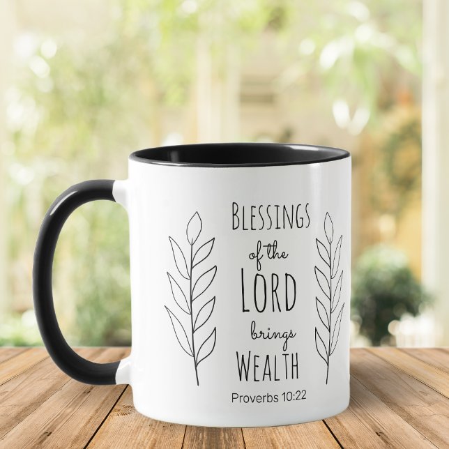 Mug Bénédiction du Seigneur, verset biblique, chrétien (Créateur téléchargé)