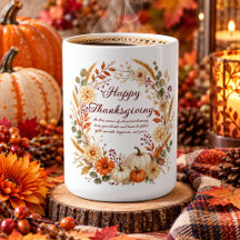 Bénédiction élégante de Thanksgiving