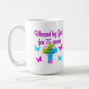 MUG BÉNÉFICIÉ PAR DIEU PENDANT 75 ANS DE CONCEPTION PE