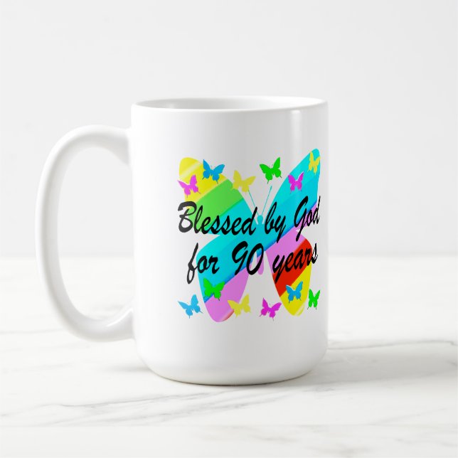 MUG BÉNÉFICIÉ PAR DIEU PENDANT 90 ANS (Gauche)