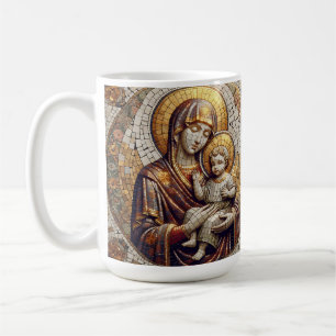 Mug Béni Mère Marie et Bébé Jésus Religoie