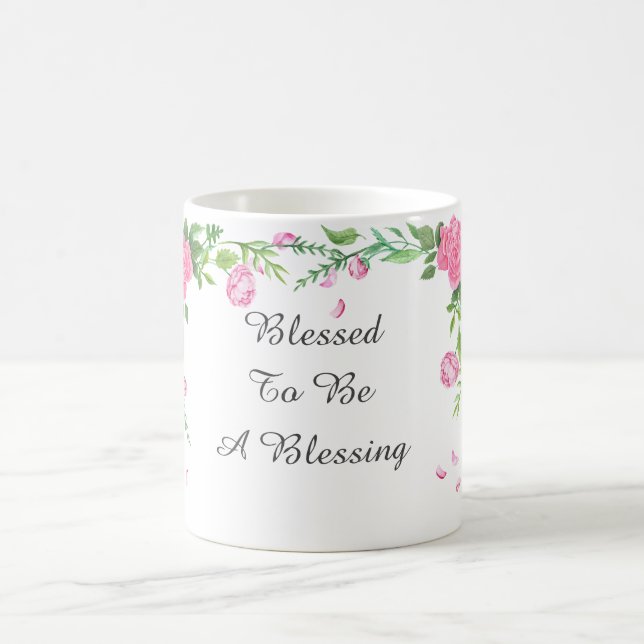 Mug Béni pour être une bénédiction (Centre)