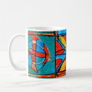 Mug Berbères Amazigh motifs, signes et symboles abstra