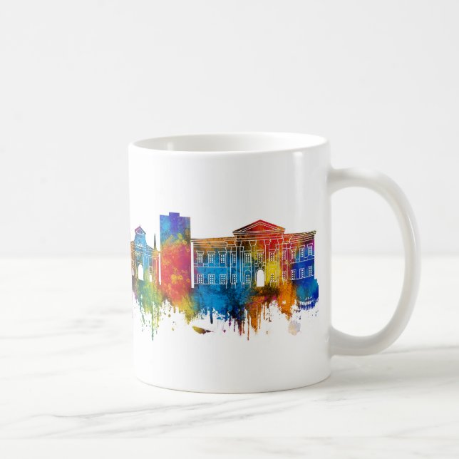 Mug Bergamo Italy Skyline (Droite)