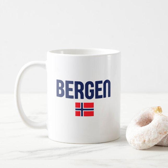 Mug BERGEN Norvège (Avec donut)