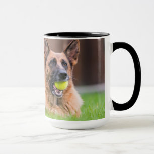 Mug Berger Allemand Avec Bal De Tennis