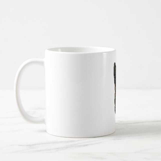 Mug berger allemand design berger allemand cadeaux ber (Gauche)