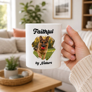 Mug Berger Allemand GSD Photo Fidèle par Nature