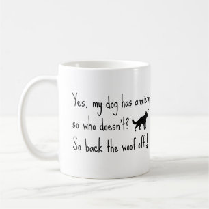 Mug Berger Allemand Mon Chien A L'Anxiété Déchiré