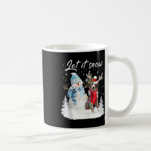 Mug Berger australien Père Noël Chien Noël Snowman Xm