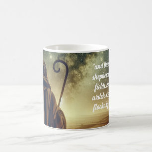 Mug Berger surveillant le troupeau, scène biblique