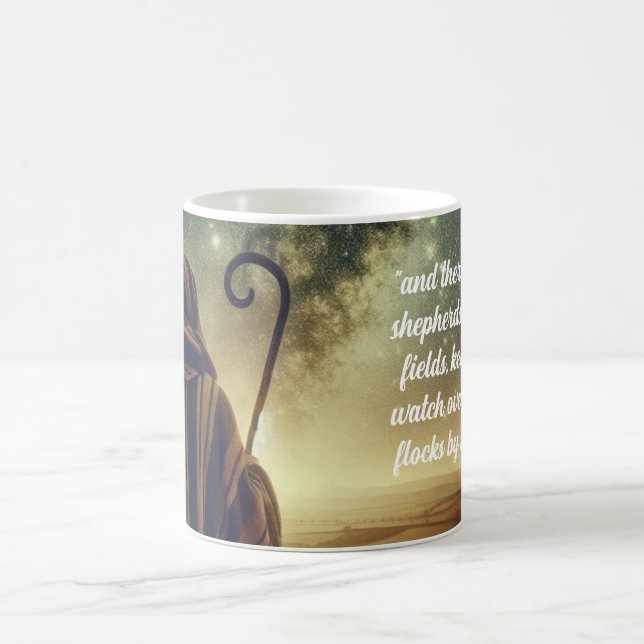 Mug Berger surveillant le troupeau, scène biblique (Centre)