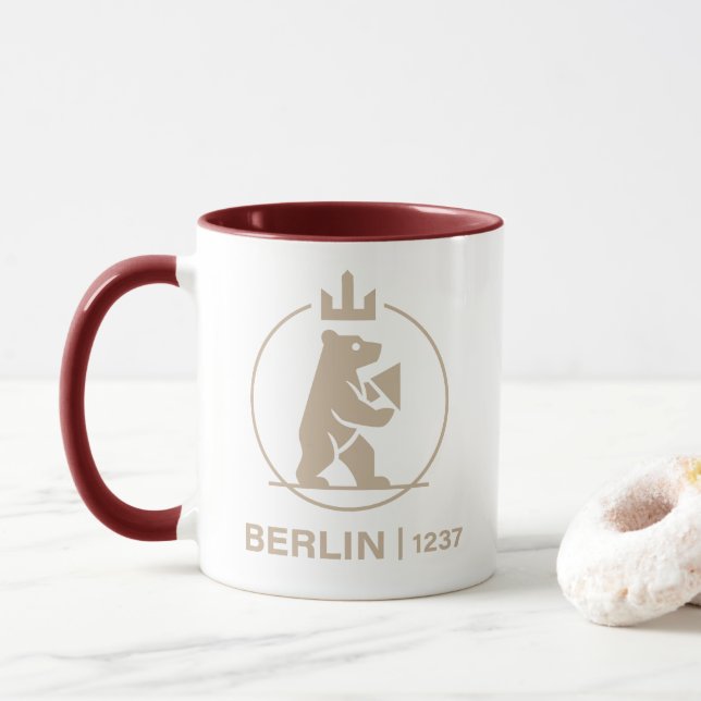 Mug Berlin Germany Europe (Avec donut)