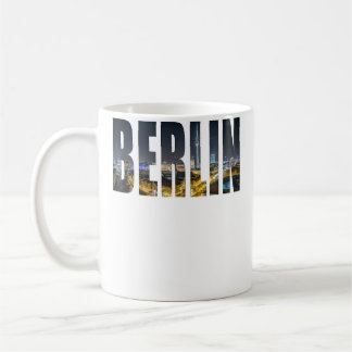Mug Berlin Germany Urban Skyline Photography Font