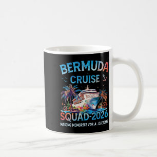 Mug Bermuda Cruise Squad 2026 Vacances en famille