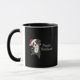 Mug Bernese Joyeux Noël Joyeux Chiens de Noël