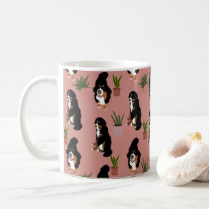 Mug Bernese Mountain Dog Houseplant