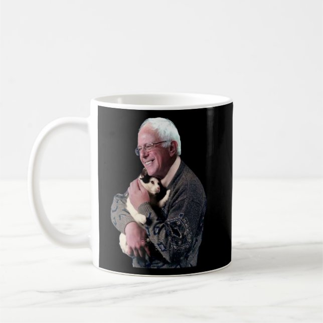 Mug Bernie Sanders Accroche Ca Cute Animal Lovers (Gauche)