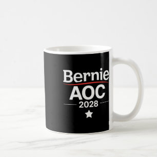 Mug Bernie Sanders Et Aoc 2028 Pour La Campagne Du Pré
