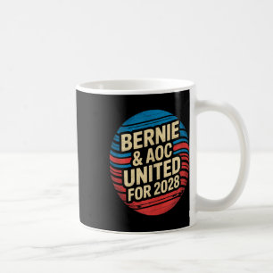 Mug Bernie Sanders Et Aoc 2028 Pour La Campagne Du Pré