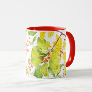 Mug Berries d'automne sur une Musique Combo