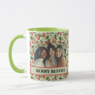 Mug Berry Besties Green et Red Friends Photo