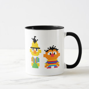 Mug Bert et Ernie Pixel Art