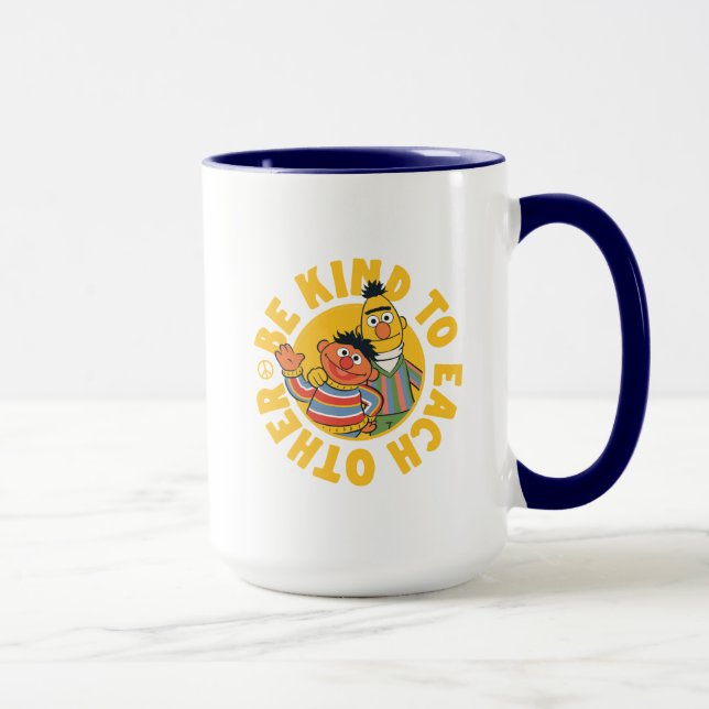 Mug Bert et Ernie | Soyez gentils l'un envers l'autre (Droite)
