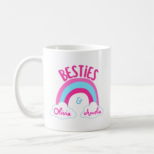 Mug Besoins personnalisés BFF Best Friends (Gauche)