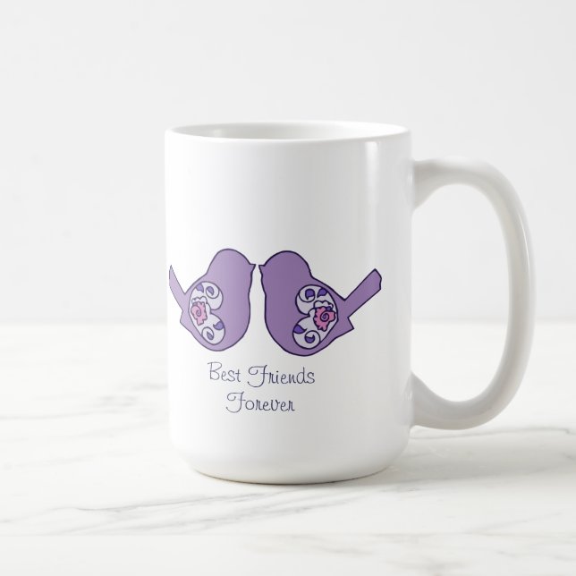 Mug Best Friends Forever, BFF de mignons Inséparables (Droite)