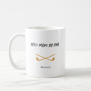 Mug Best Mom by Par Parties scintillant Golf