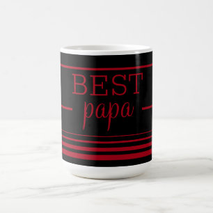 Mug Best Papa élégant