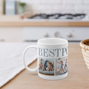 Mug Best Pops Ever 4 Photo Collage grand-père