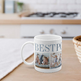 Mug Best Pops Ever 4 Photo Collage grand-père