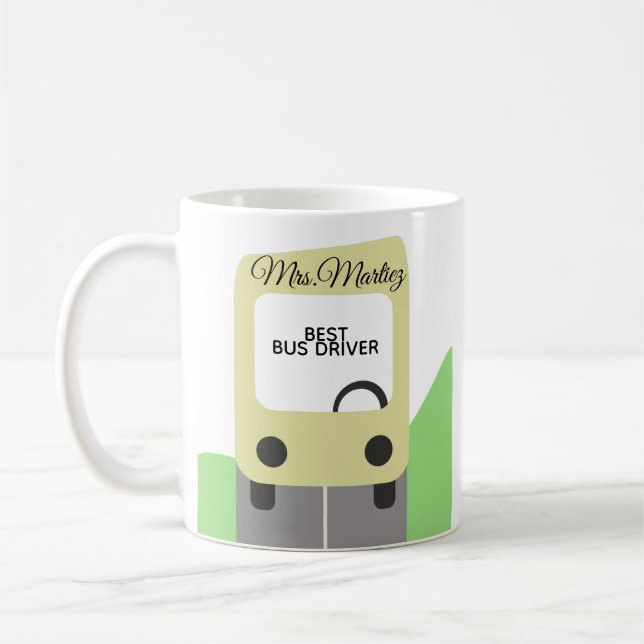 Mug Best School Bus Driver Gifts  (Gauche)