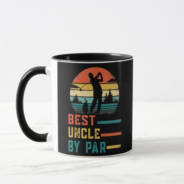 Mug Best Uncle By Par Daddy Father's Poison Golf (Gauche)