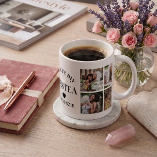 Mug Bestea personnalisé (meilleure amie + thé) texte 8