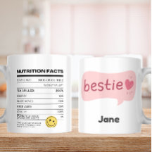 Bestie Vibes seulement - Fantaisie Nutrition Facts