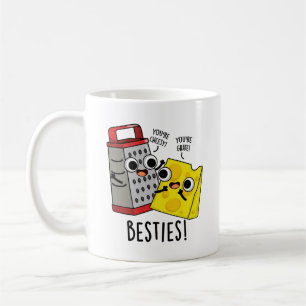 Mug Besties Funny Fromage Grater Pun