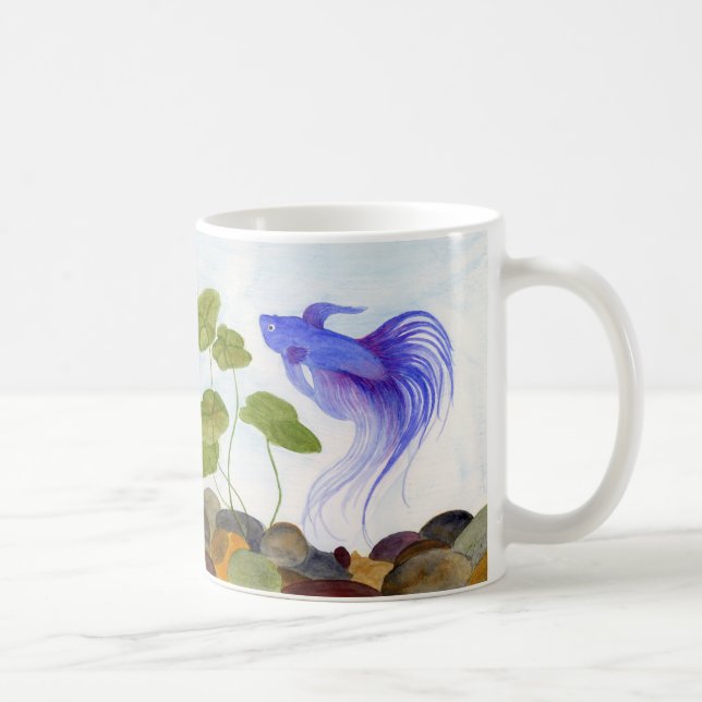 Mug Bêta bleu (Droite)