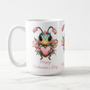 Mug Bête au coeur de la Saint-Valentin fantaisiste