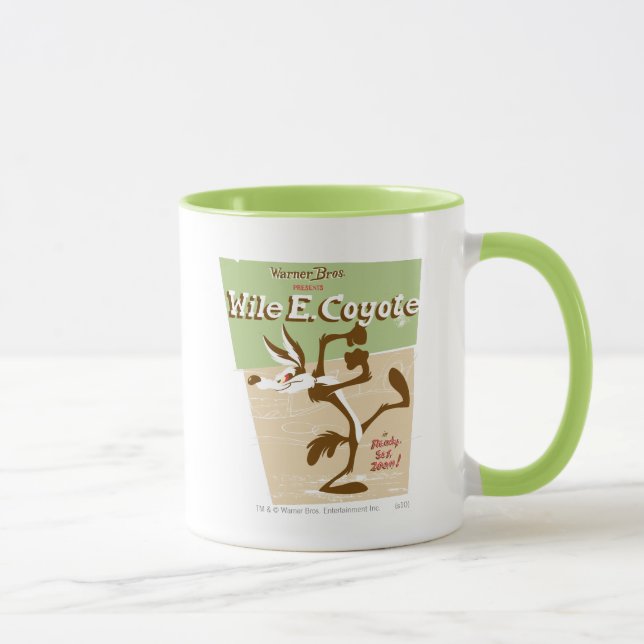 Mug BÊTE DE COYOTE™ Prêt, partez, zoum ! (Droite)