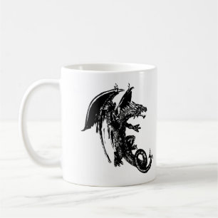 Mug Bête de la Nuit Créature de l'Ombre Dragon Mystiqu