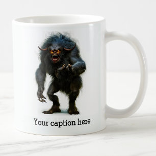 Mug Bête intérieure déchaînée tôt le matin