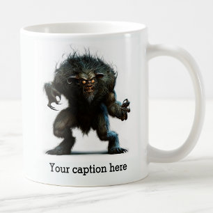 Mug Bête intérieure déchaînée tôt le matin