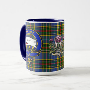 Mug Bethune Clan Badge & Tartan