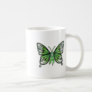 Mug Beurre à ruban vert pour la sensibilisation à la s