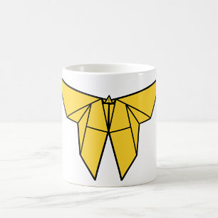 Mug Beurre d'origami jaune