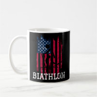 Biathlon du drapeau américain